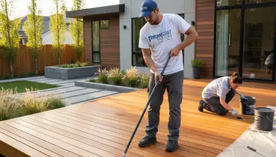 Professional deck staining and wood protection by expert painters in Orlando, FL