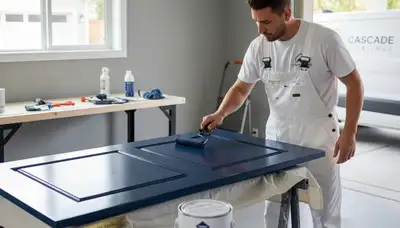 Professional door painting and refinishing by expert house painters in Orlando, FL