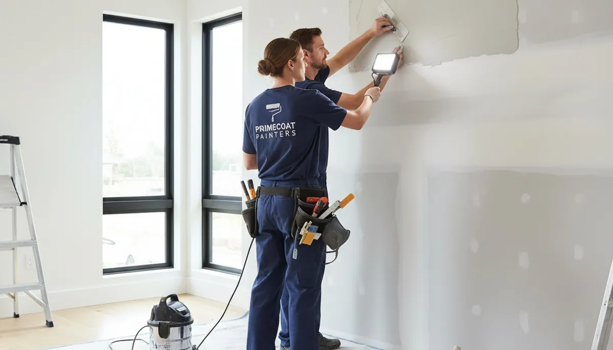 Professional drywall repair and wall restoration by expert painters in Orlando, FL home interior