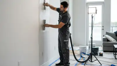 Professional drywall repair and wall restoration by expert painters in Orlando, FL home interior