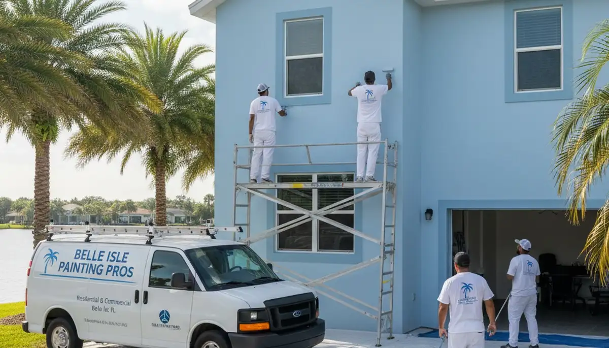Professional house painting service in Orlando, FL for residential exteriors and interiors
