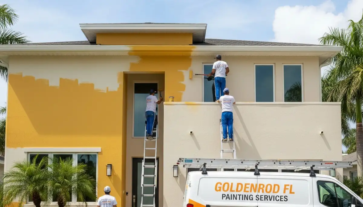 House painters in Orlando, FL providing professional exterior and interior painting services