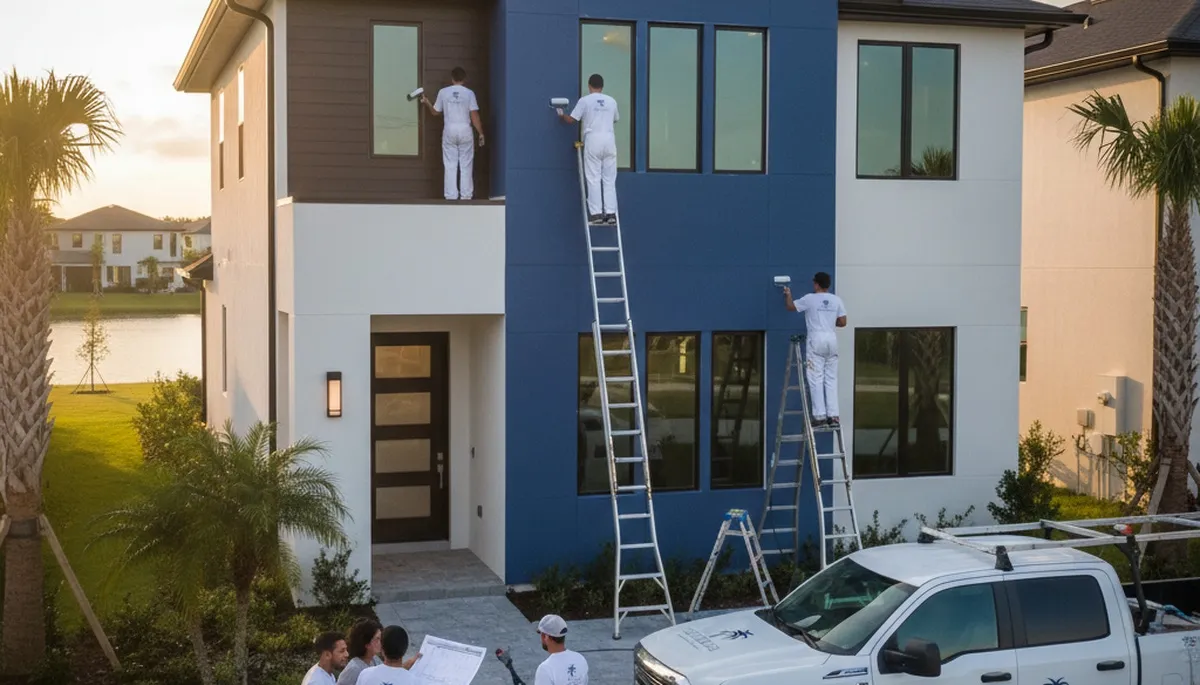 Professional house painting service in Orlando, FL by Painters Orlando FL