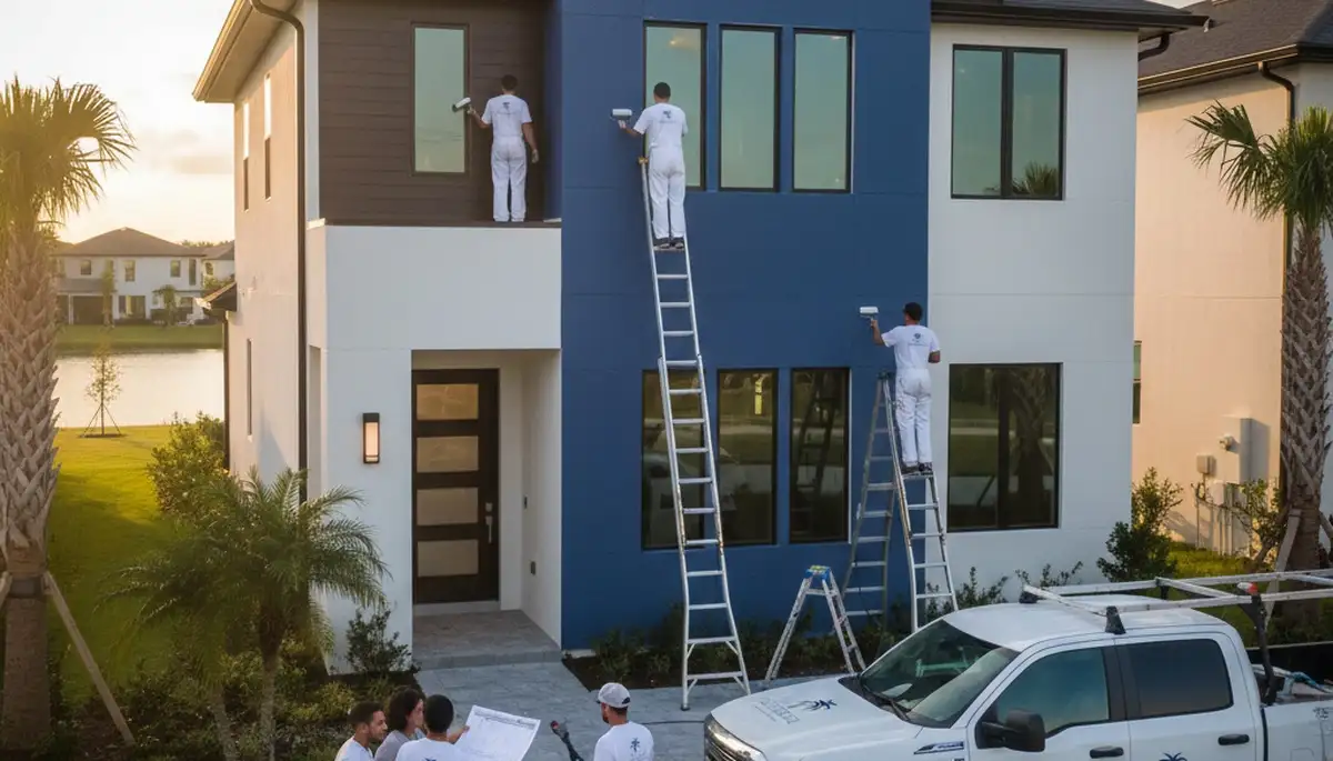 Professional house painting service in Orlando, FL by Painters Orlando FL