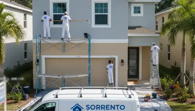 Professional house painting service in Orlando, FL for residential interior and exterior homes