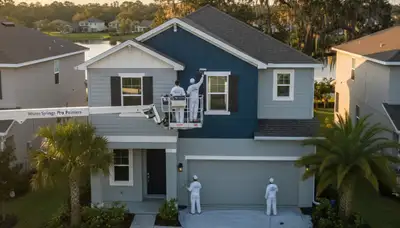 Orlando, FL house painters providing professional interior and exterior painting services